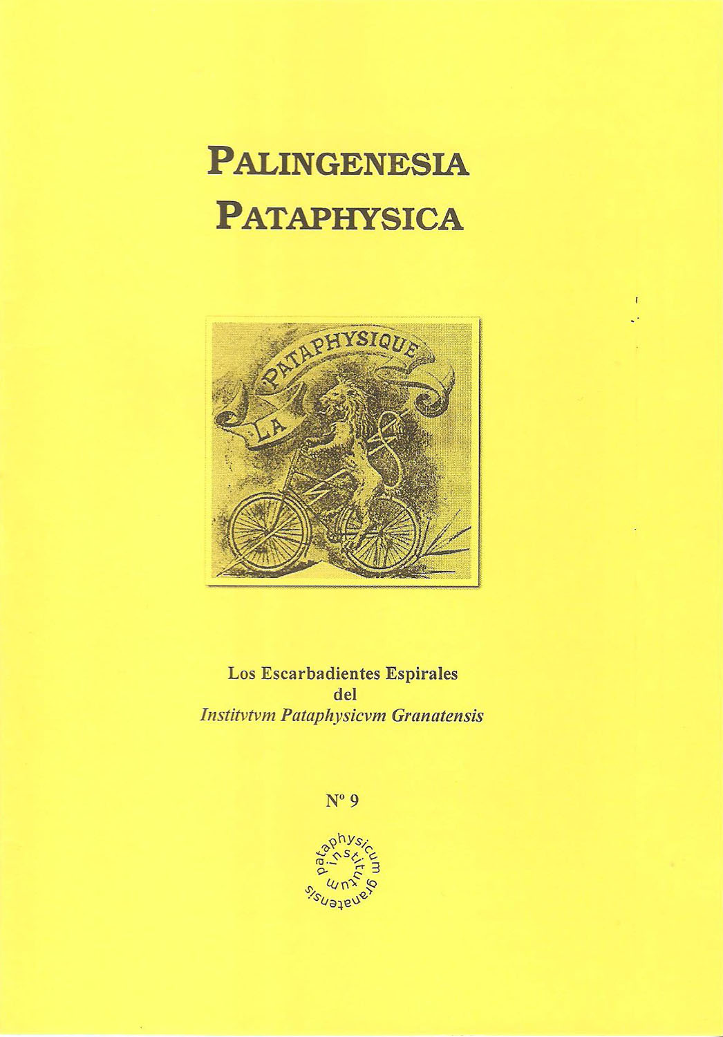 Portada Escarbadiente Espiral Nº9